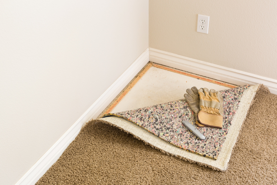 carpet padding installation